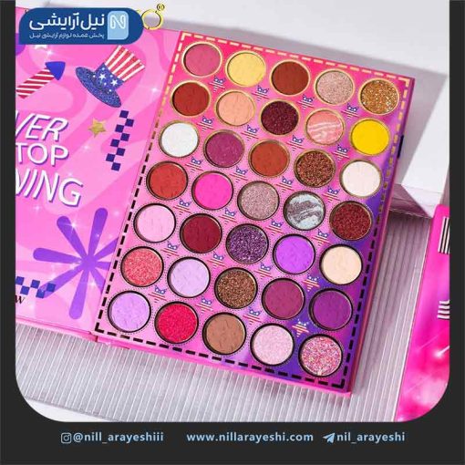 پالت چند کاره ورقی 82 رنگ کوین اند کوکو کد kc234295