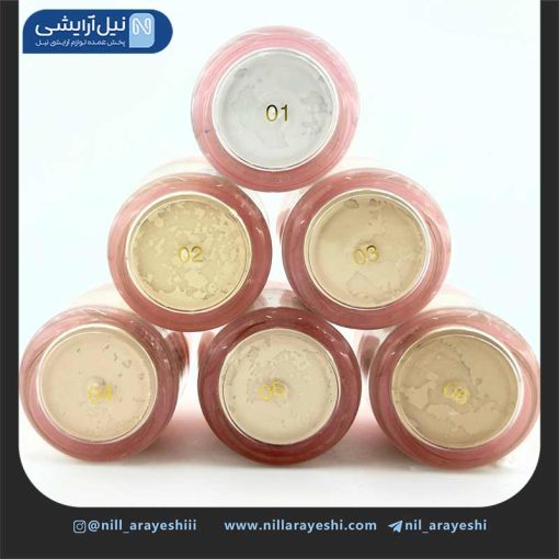 پودر فیکس نمکدونی پد دار هدی موجی کد lp - 037