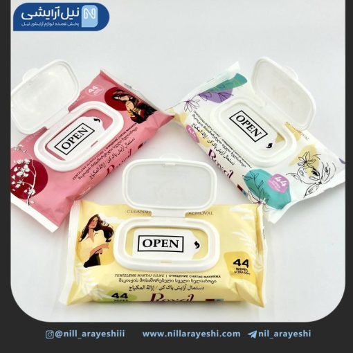 دستمال مرطوب آرایشی رویال اس اس بی 44 برگ