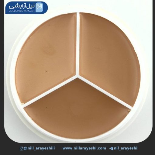 پالت کانسیلر سه رنگ جلوپ ( بدون جعبه )