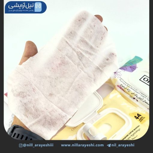 دستمال مرطوب آرایشی رویال اس اس بی 44 برگ