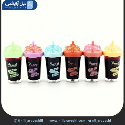 تینت لب طرح آبمیوه نی دار یانچی کد Tm - 093