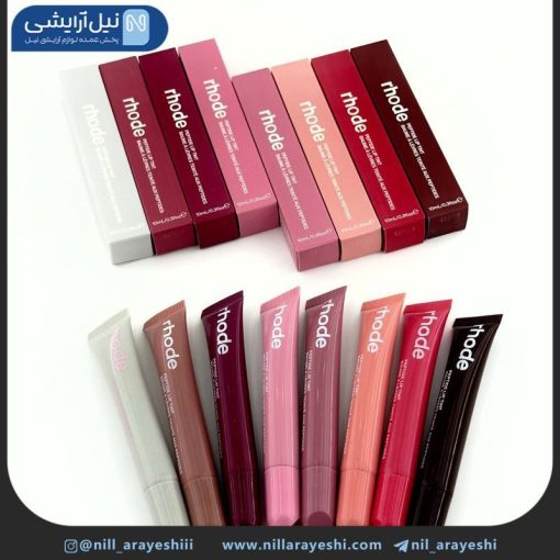 لیپ گلاس تیوپی طرح رود کد 103071