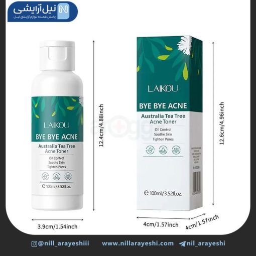 تونر صورت ضد جوش و آکنه درخت چای لایکو 100 میل کد Lk93006a