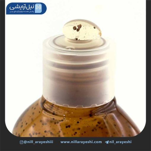 شامپو بدن ژلی سیلکی کوکو حاوی اسکراب بیول 400 میل