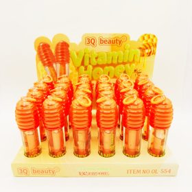 برق لب حرارتی عسلی تری کیو بیوتی کد OL - 554