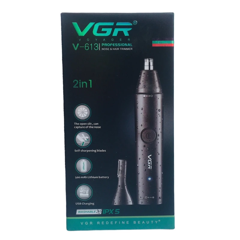 موزن بینی و گوش و ابرو وی جی آر مدل V - 613