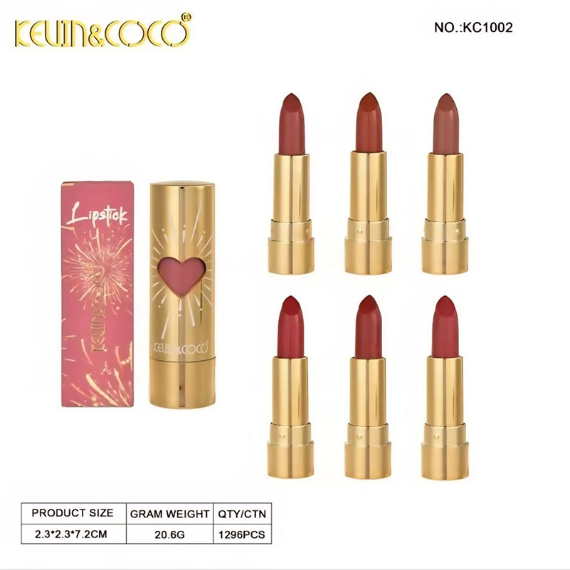 رژ لب جامد شاین دار کوین اند کوکو کد KC1002