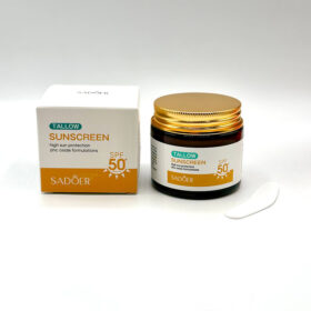 ضد آفتاب کاسه ای بی رنگ spf50 تالو سادور 70 گرم کد SD82664