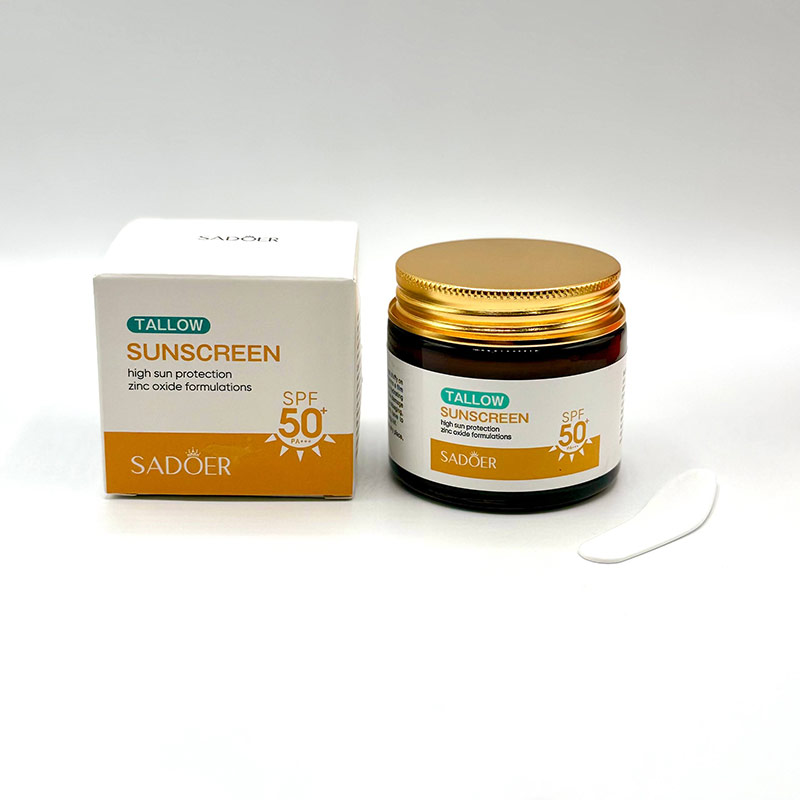ضد آفتاب کاسه ای بی رنگ spf50 تالو سادور 70 گرم کد SD82664